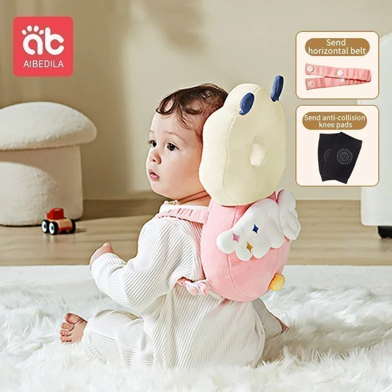 AIBEDILA Newborn Baby Things Mother Kids Items for Babies 1-3T Toddler Baby Head Protector Cartoon Security Baby Pillows AB268 - World Bazaar Life