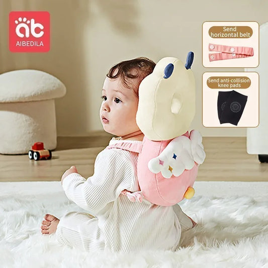 AIBEDILA Newborn Baby Things Mother Kids Items for Babies 1-3T Toddler Baby Head Protector Cartoon Security Baby Pillows AB268 - World Bazaar Life