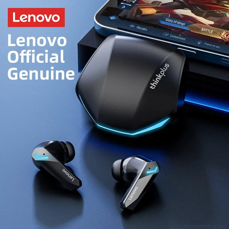 Lenovo GM2 Pro Bluetooth 5.3 Earphones Sports Headset Wireless In-Ear Gaming Low Latency Dual Mode Music Headphones New-World Bazaar Life