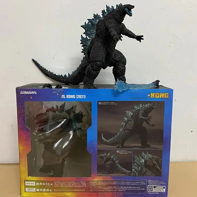 SHM Kong Godzilla vs. Kong 2021 PVC Action Figure Monster Toy - World Bazaar Life