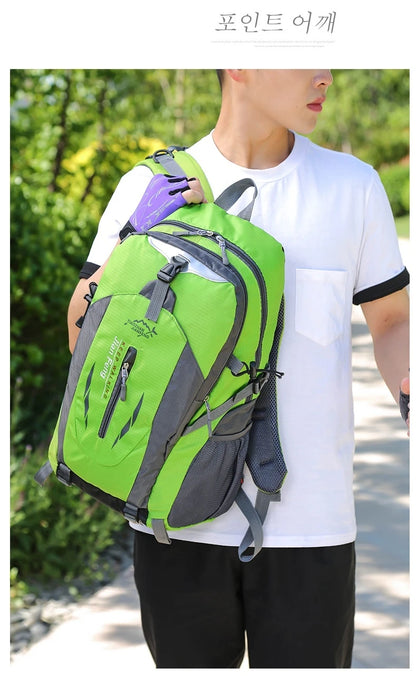 Outdoor Travel Backpack Big Capacity Fashion Travel Backpacks Men Climbing Travel Backpack Classic Sport Travel Backpacks - World Bazaar Life