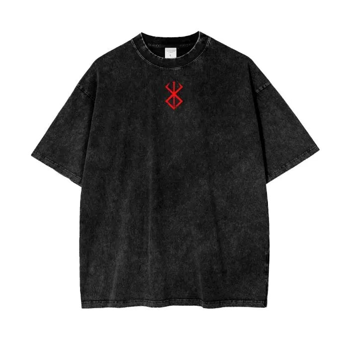 Anime Berserk T-shirts for Men New in Tops and T-shirts Cotton Men's Clothing Y2k Oversized GYM Graphic Sexmachine Vintage T-shi-World Bazaar Life