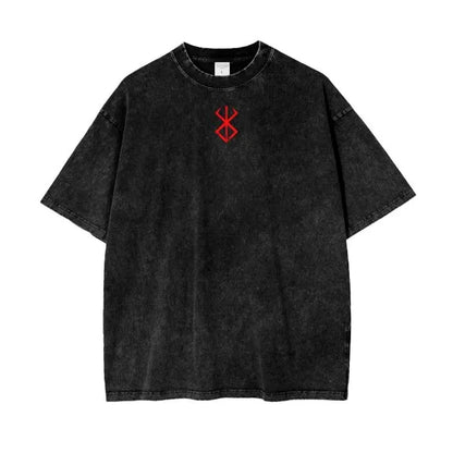 Anime Berserk T-shirts for Men New in Tops and T-shirts Cotton Men's Clothing Y2k Oversized GYM Graphic Sexmachine Vintage T-shi-World Bazaar Life