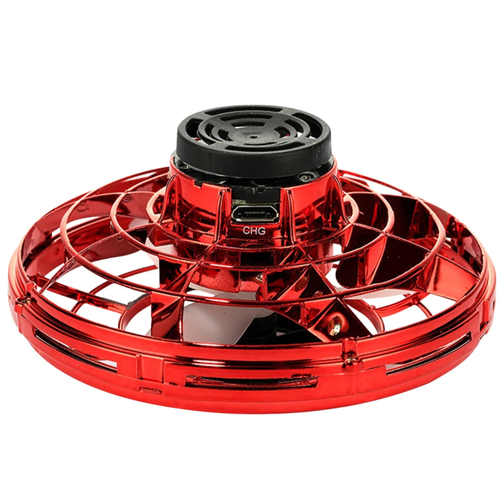 Helicopter Spinner Toy 360° Rotating Flying Fingertip Spinners 100mAh with LED Lights for Adult Kids Decompression Toy