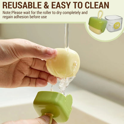 Mini Lint Roller, Hair Remover, Convenient Lint Roller Handle, Washable Sticky Roller Reusable Lint Remover,Portable Hair Remove