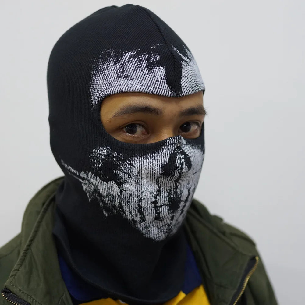 (Fast shipping) NEWest Balaclava Hood Full Face Masks For Ghosts Skull Bike Skiing Hood Ski Mask