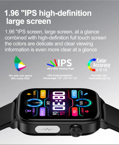 2025 New ECG+PPG Monitoring Smart Watch Women Blood pressure Blood Lipid Uric Acid Women Menstrual Health Tracker Smartwatches