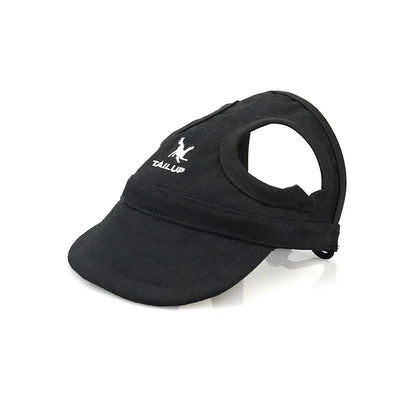 Adjustable Pet Dog Baseball Cap with Ear Holes for Small Medium Dogs Summer Dog Sun Hat Outdoor Hiking Pet Products-World Bazaar Life