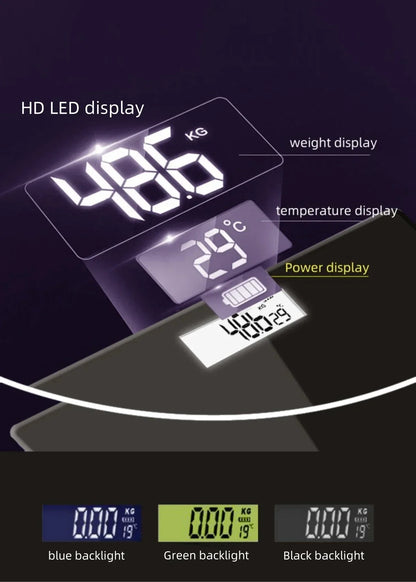 High-precision weight scale for weight loss can be connected to mobile phone intelligent and accurate Bluetooth body fat scale
