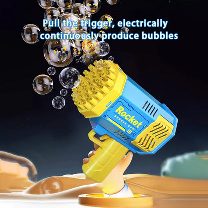 40 Hole Kids Bubble Gun – Electric Outdoor Toy (No Bubble Liquid)