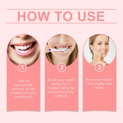 Nicotinamide Teeth Brightening Toothpaste Fresh Breath Deeply Cleaning Hygiene Removing Plaque Stains Oral Care Toothpastes 100g