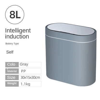 7L Smart Sensor Trash Can – Automatic Touchless Kitchen & Bathroom Bin