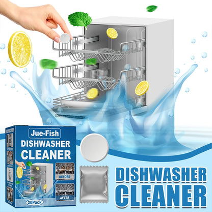 Dishwasher Cleaner Tablets – Limescale & Odor Remover
