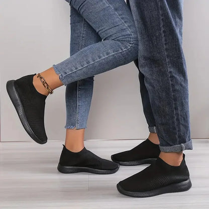 Women's Breathable Mesh Sneakers – Lightweight Walking Shoes