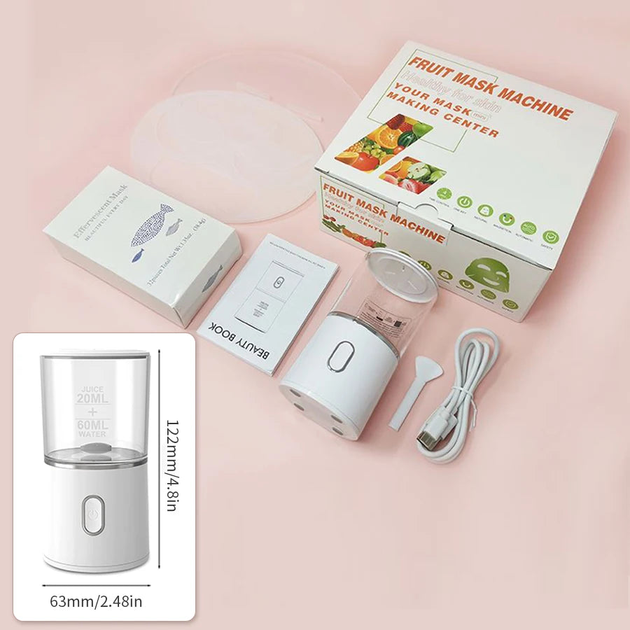 DIY Face Mask Maker Machine – Natural Fruit & Collagen Facial Spa Device