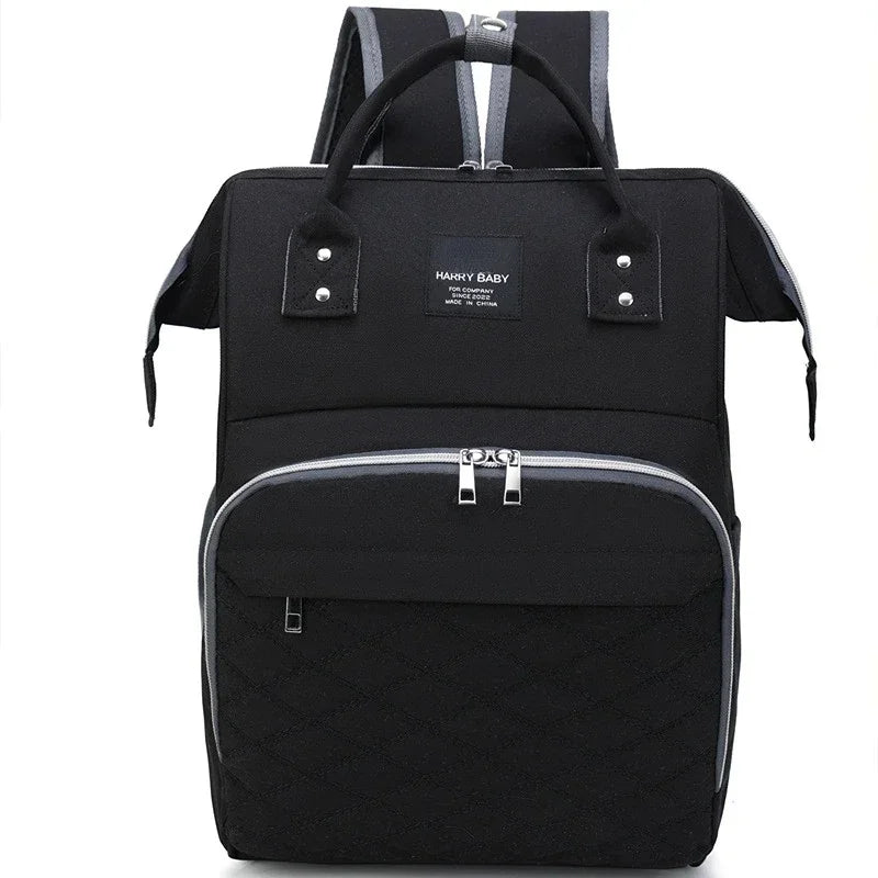 Mommy Diaper Bags Baby Stroller Hanging Bag Mother Large Capacity Nappy Backpacks with Changing Mat Convenient Baby Nursing Bags-World Bazaar Life