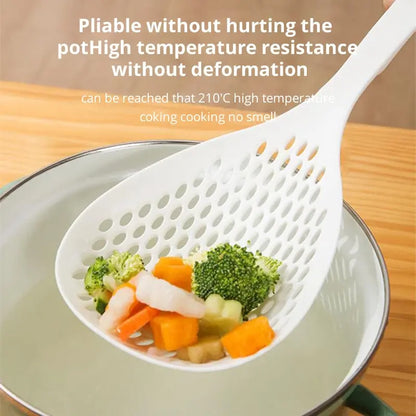 Heat-Resistant Dumpling Strainer Spoon.