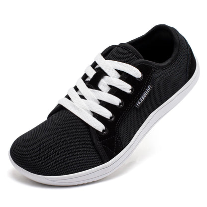 HOBIBEAR Wide Barefoot Shoes for Unisex Outdoor Running Zero Drop Casual Sneaker Minimalist Shoes