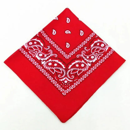Unisex Men Women Bandana Hairband Cowboy Mens Biker Sports Headwear Wrist Hairwrap Single Sided Head Wrap Scarf Paisley - World Bazaar Life