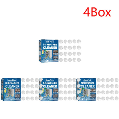 Dishwasher Cleaner Tablets – Limescale & Odor Remover