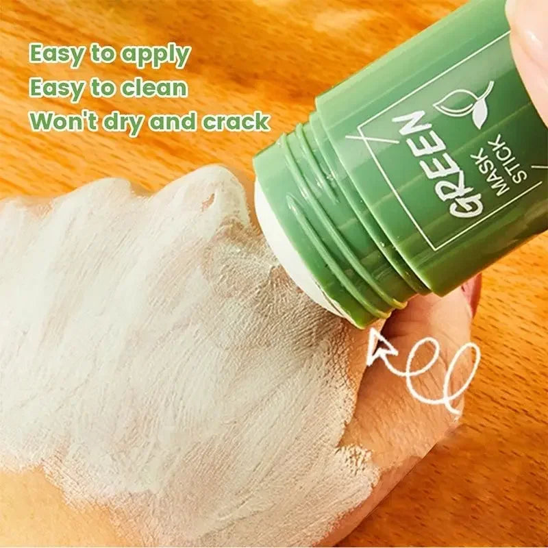 Green Tea Purifying Mask Stick - Deep Cleansing, Oil Control & Moisturizing.