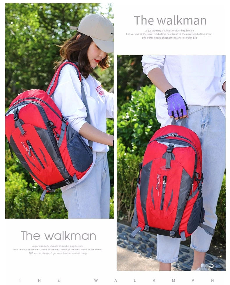 Outdoor Travel Backpack Big Capacity Fashion Travel Backpacks Men Climbing Travel Backpack Classic Sport Travel Backpacks - World Bazaar Life
