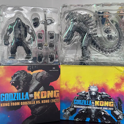 SHM Kong Godzilla vs. Kong 2021 PVC Action Figure Monster Toy - World Bazaar Life