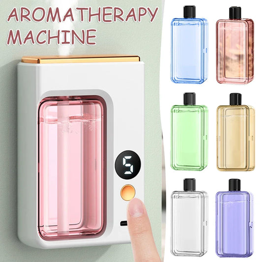 Wall-mounted Air Freshener Spray Rechargeable Aromatherapy Diffuser Hotel Home Fragrance Aromatherapy Essential Oil Diffuse - World Bazaar Life