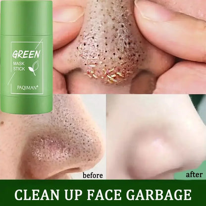 Green Tea Purifying Mask Stick - Deep Cleansing, Oil Control & Moisturizing.