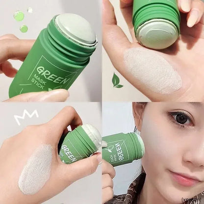 Green Tea Purifying Mask Stick - Deep Cleansing, Oil Control & Moisturizing.