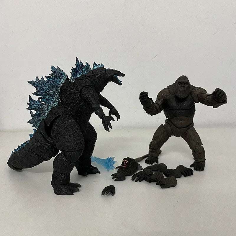 SHM Kong Godzilla vs. Kong 2021 PVC Action Figure Monster Toy - World Bazaar Life