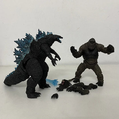 SHM Kong Godzilla vs. Kong 2021 PVC Action Figure Monster Toy - World Bazaar Life