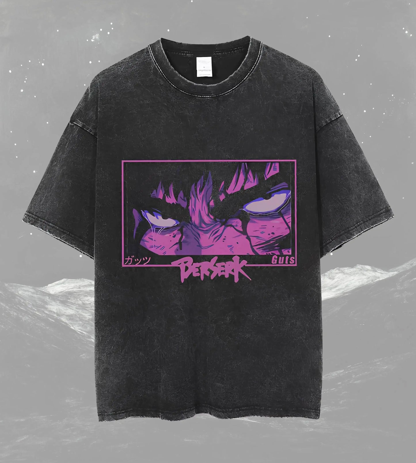 Anime Berserk T-shirts for Men New in Tops and T-shirts Cotton Men's Clothing Y2k Oversized GYM Graphic Sexmachine Vintage T-shi-World Bazaar Life