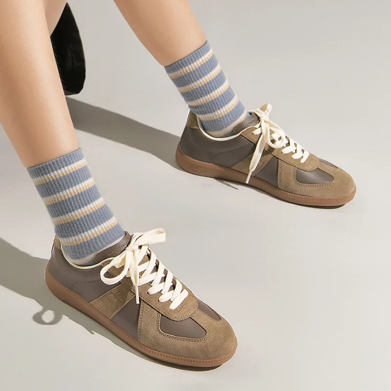 High quality couple casual lace up shoes, fitness shoes, walking shoes - World Bazaar Life