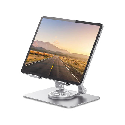ST02 Tablet Stand Adjustable with 360 Swivel Base Aluminum Tablet Stand Holder Universal Tablet Holder for iPad Samsung - World Bazaar Life