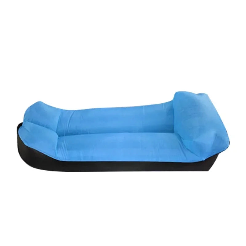 WW Garden sofa Trend Outdoor Fast Inflatable Air Sofa Bed GoodQuality Sleeping Bag Inflatable AirBag Lazy bag Beach Sofa Skz Pig