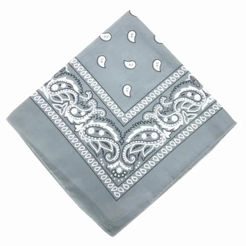 Unisex Men Women Bandana Hairband Cowboy Mens Biker Sports Headwear Wrist Hairwrap Single Sided Head Wrap Scarf Paisley - World Bazaar Life