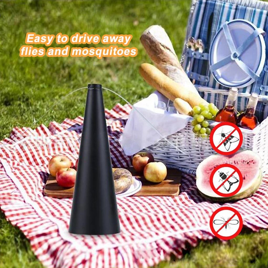 Portable Outdoor Bug Repeller Fan for Camping & Dining - Insect Control - World Bazaar Life