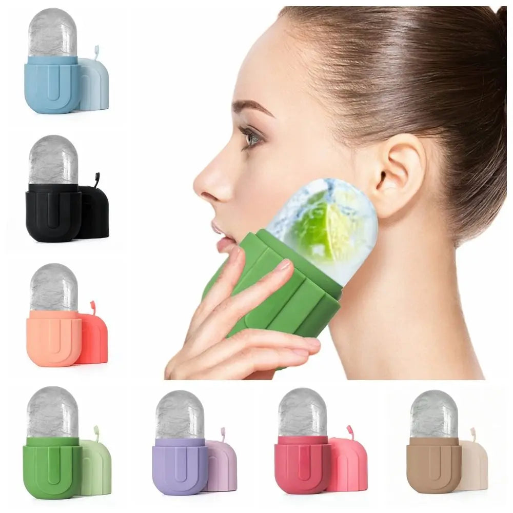 Ice Roller for Face – Reusable Silicone Facial Massager-World Bazaar Life
