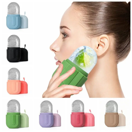 Ice Roller for Face – Reusable Silicone Facial Massager-World Bazaar Life