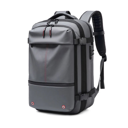 Travel Men 17 inch Laptop Backpack vacuum compression Backpack Business Large Capacity school Backpack expand outdoor backpack - World Bazaar Life