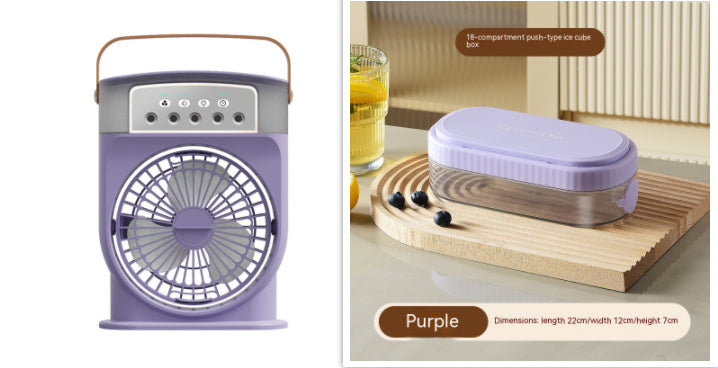USB Air Cooler Fan with Humidifier - Free Shipping-World Bazaar Life
