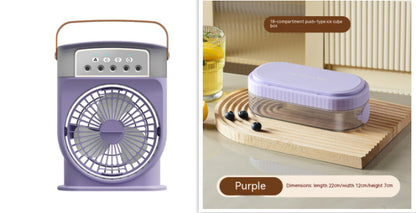 USB Air Cooler Fan with Humidifier - Free Shipping-World Bazaar Life