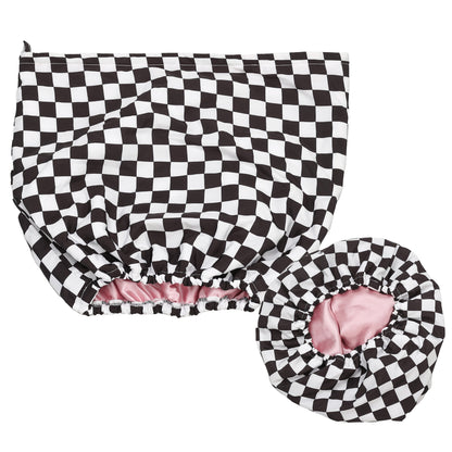 Women's Fashion Nursing Double-layer Shower Cap