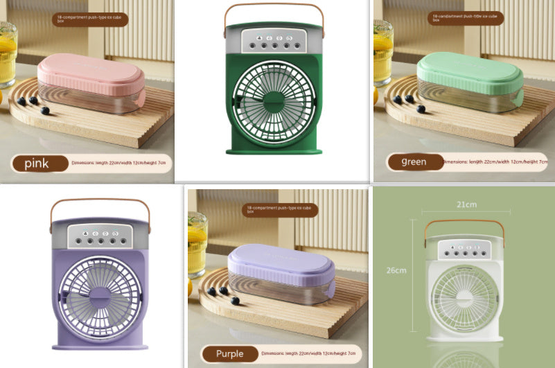 USB Air Cooler Fan with Humidifier - Free Shipping-World Bazaar Life