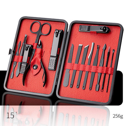 Pro Nail Care Kit – Clippers, Pliers, Knife & Ear Spoon