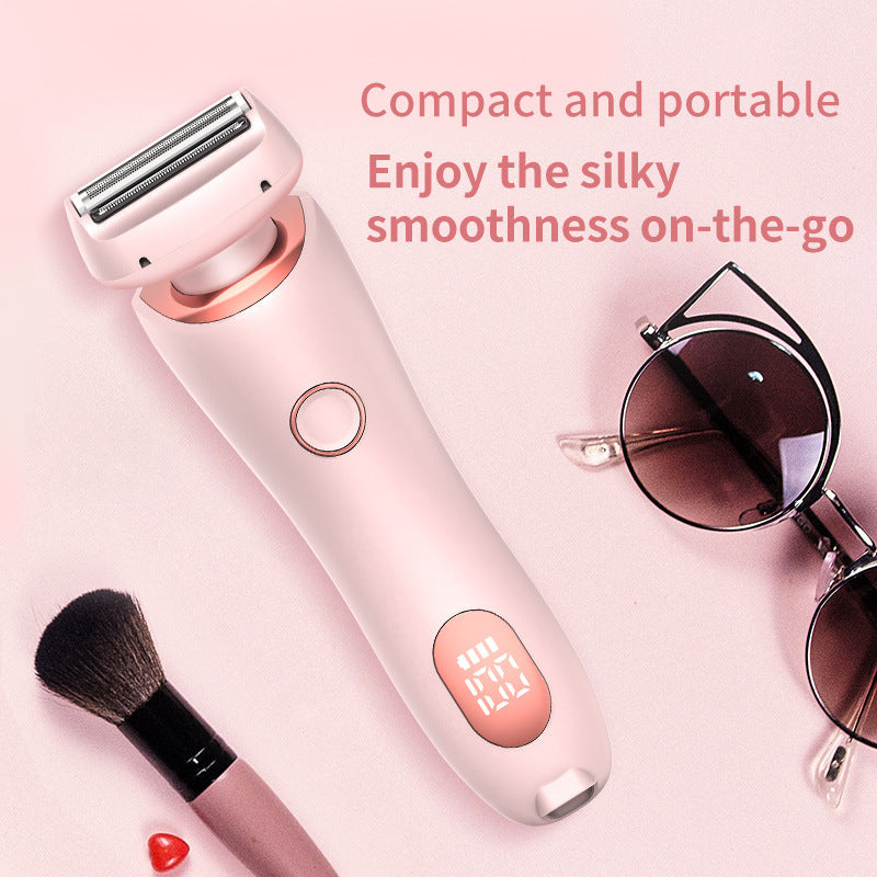 2-in-1 Rechargeable Epilator & Trimmer for Face, Body & Bikini