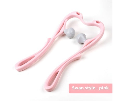 Six-Wheel Manual Neck Massager Roller for Pain Relief & Relaxation - World Bazaar Life
