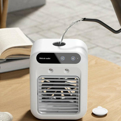 Portable Air Cooler Fan – Water Cooling for Room, Office & Car - World Bazaar Life