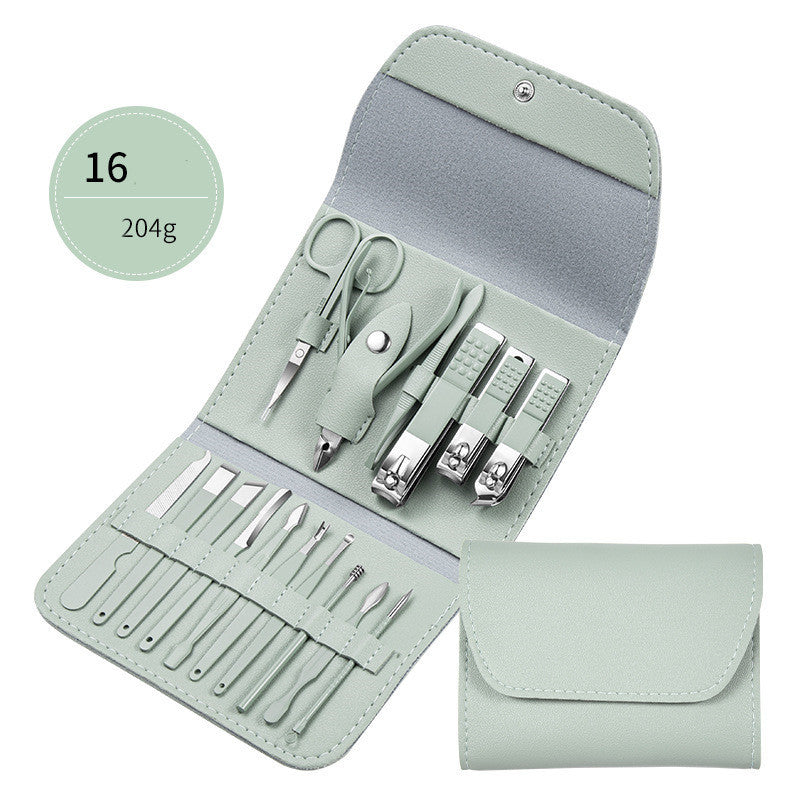 Pro Nail Care Kit – Clippers, Pliers, Knife & Ear Spoon